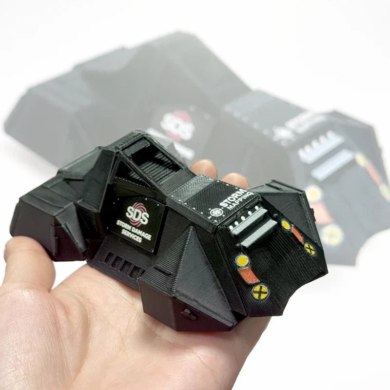 3D Printed Storm Chaser Off-Road Vehicle Model | Diecast Toy