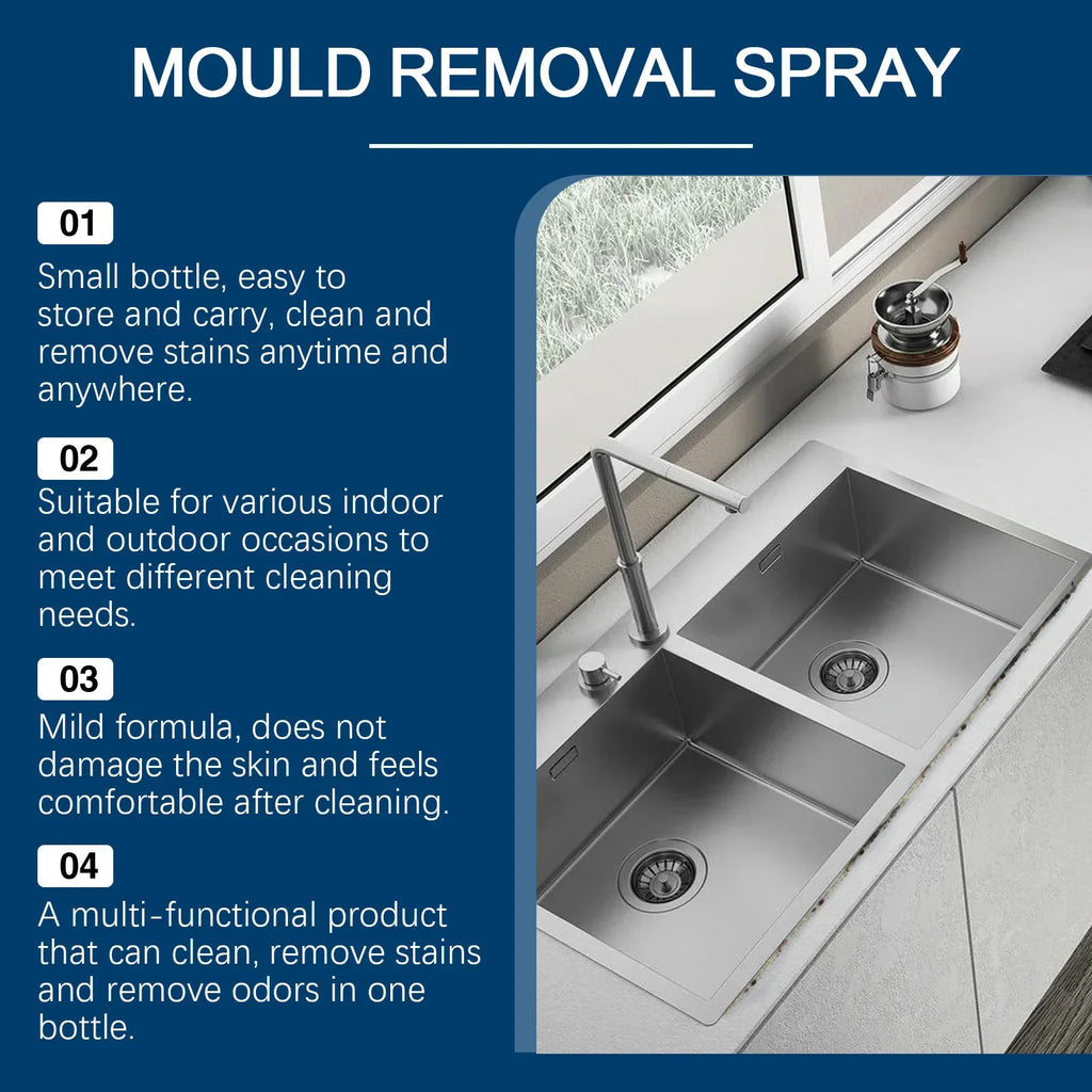 Jue-Fish Mold Remover Spray 60ml – Tiles, Kitchen & Bath