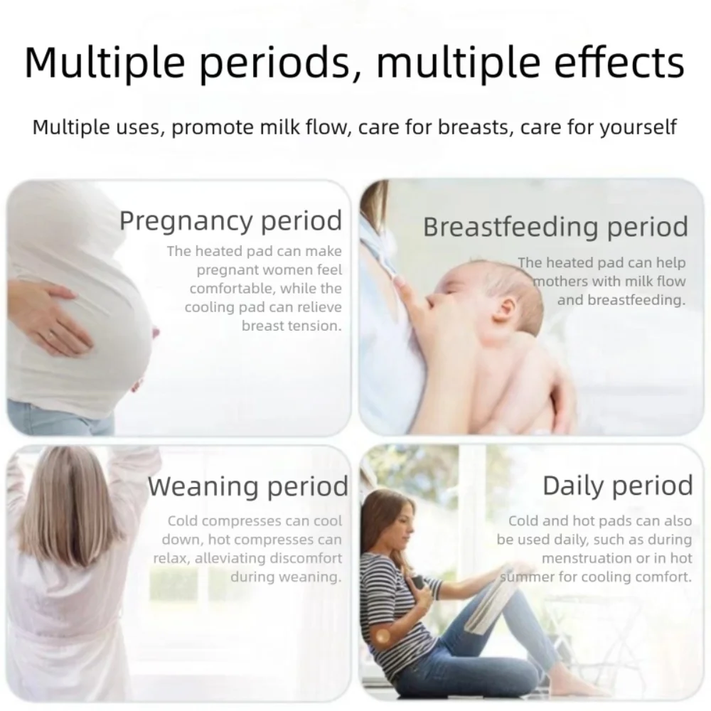 Petal Breast Therapy Gel Pads – Reusable Ice Compress 2-Pack