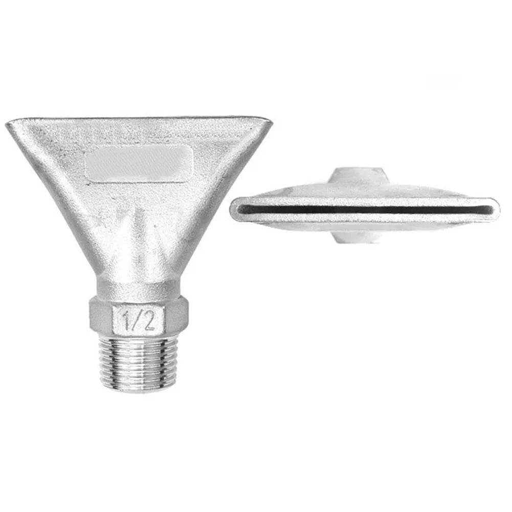 Stainless Steel Duckbill Fan Nozzle | Flat Spray Head Replacement