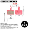 BUCKLOS MTB Hydraulic Disc Brake Pads – Shimano B01S B03S Fit