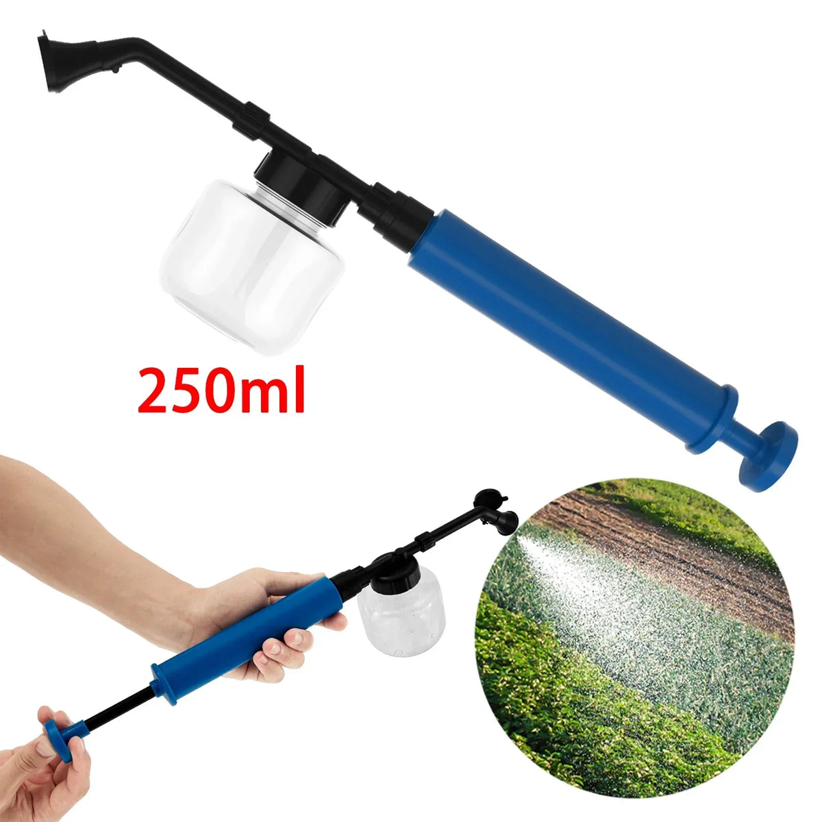Handheld Powder Duster Sprayer – 250ml Garden Pollinator Tool