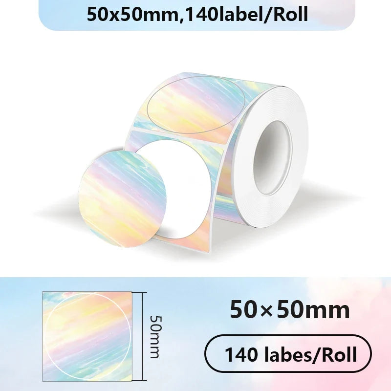 Thermal Label Sticker Paper 30–50mm | Phomemo M110 M220 M200