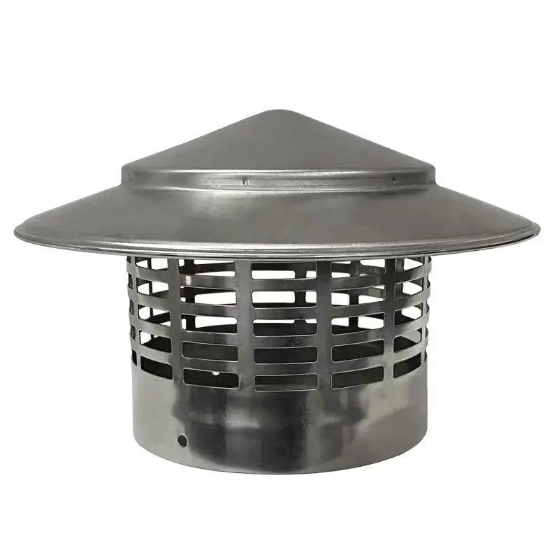 Stainless Steel Chimney Cap 75-200mm Roof Duct Vent | Rain Cover