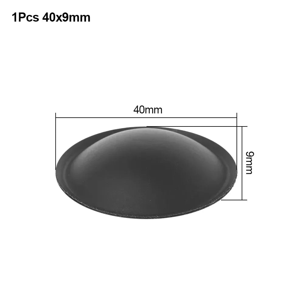 PP Black Speaker Dust Cap 30–150mm Woofer Cone Cover