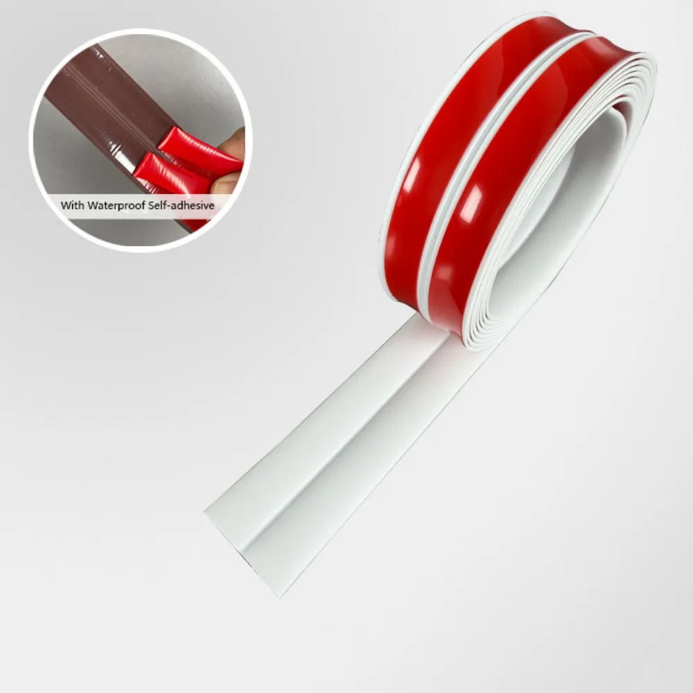 PVC Wall Corner Protector Strip – 4cm x 2m Self-Adhesive Trim
