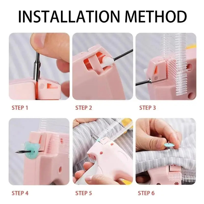 Garment Tagging Gun Kit – 1 Gun, 5 Needles & 1000 Fasteners