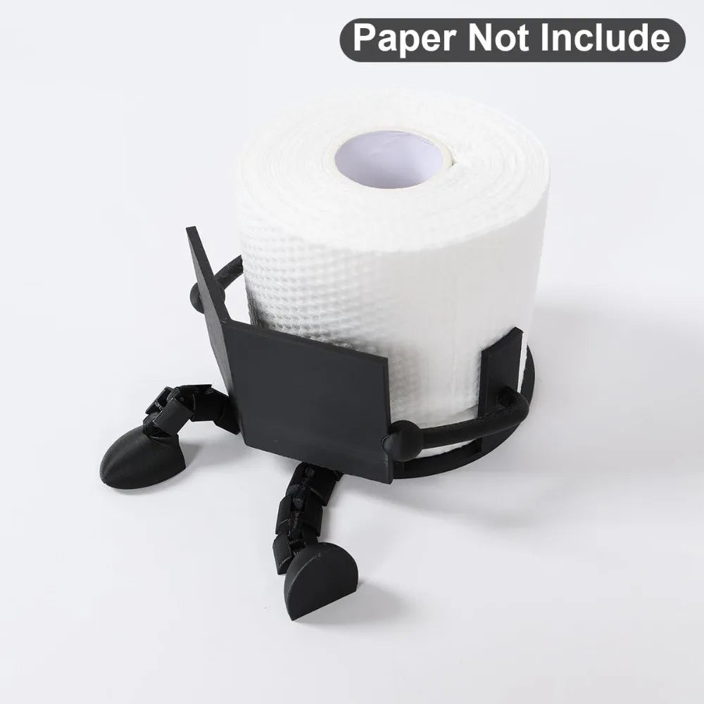3D Printed Toilet Paper Holder – Freestanding Bathroom Stand