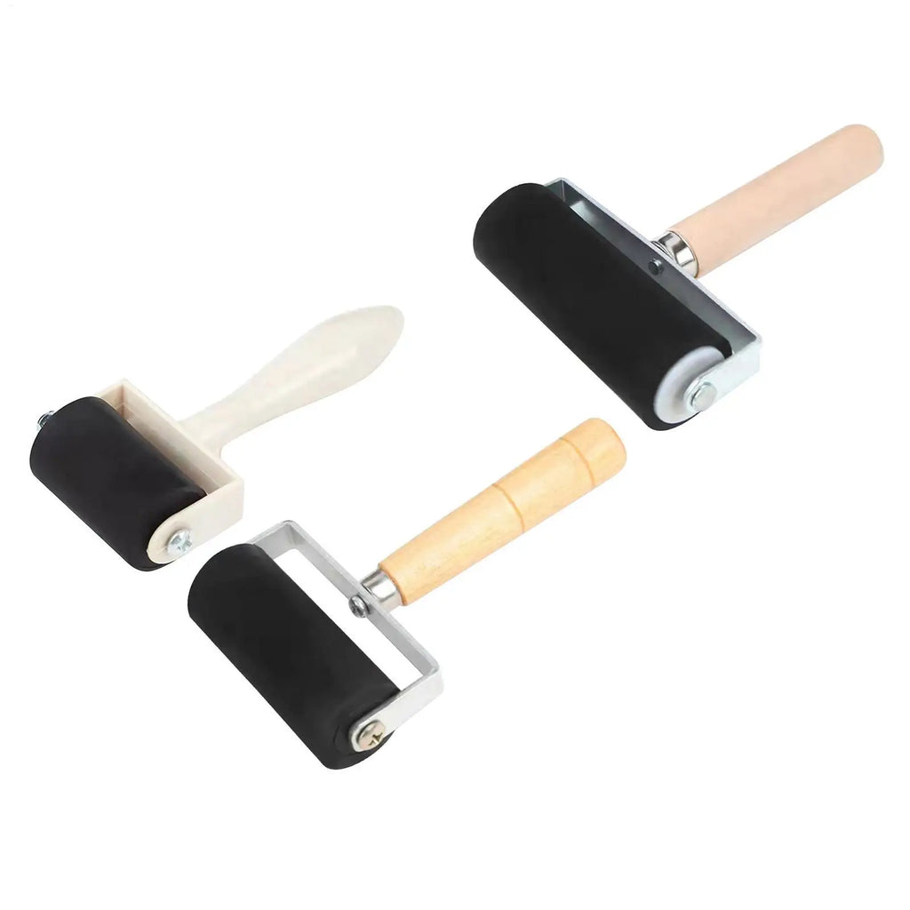 Rubber Brayer Roller – Printmaking Ink Stamping Art Tool