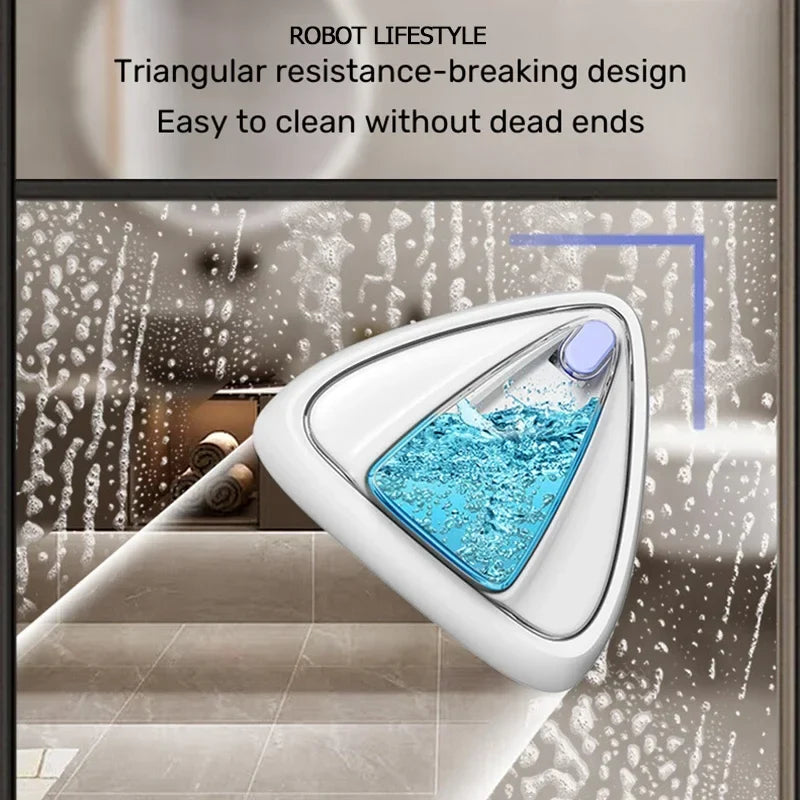 Double-Sided Magnetic Glass Cleaner – Window Wiper for Home