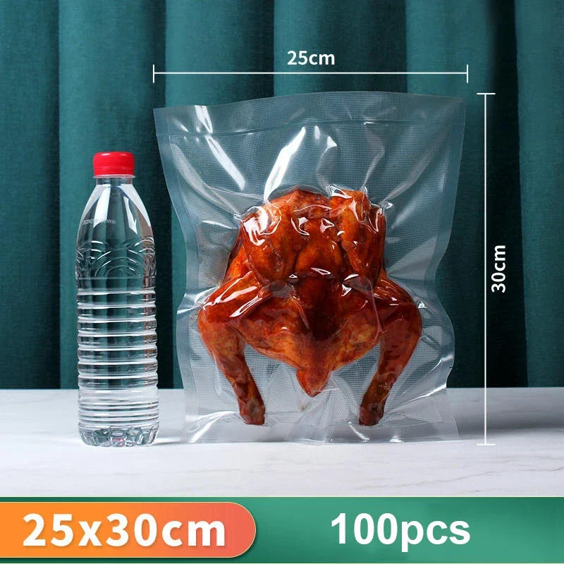 Vacuum Sealer Bags 100pcs – Airtight Food Storage Bags