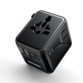 Rocoren Universal Travel Adapter GaN Fast Charging USB-C USB-A