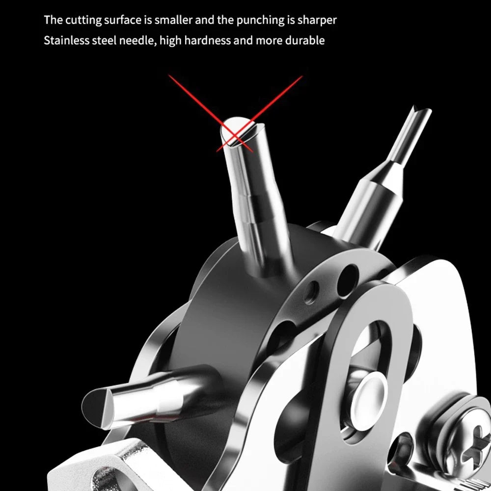 Leather Belt Hole Punch – DIY Eyelet Puncher Leathercraft Tool