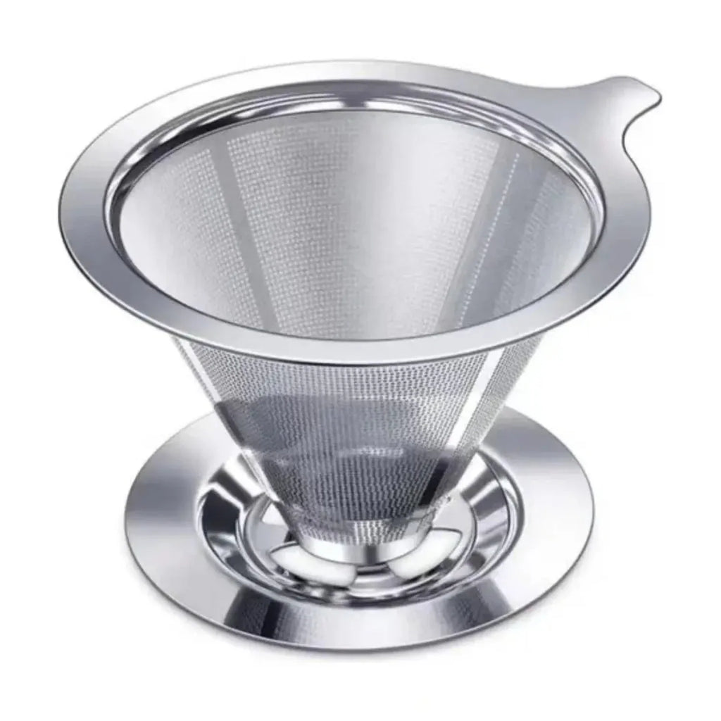 Large Reusable Stainless Steel Coffee Filter Strainer