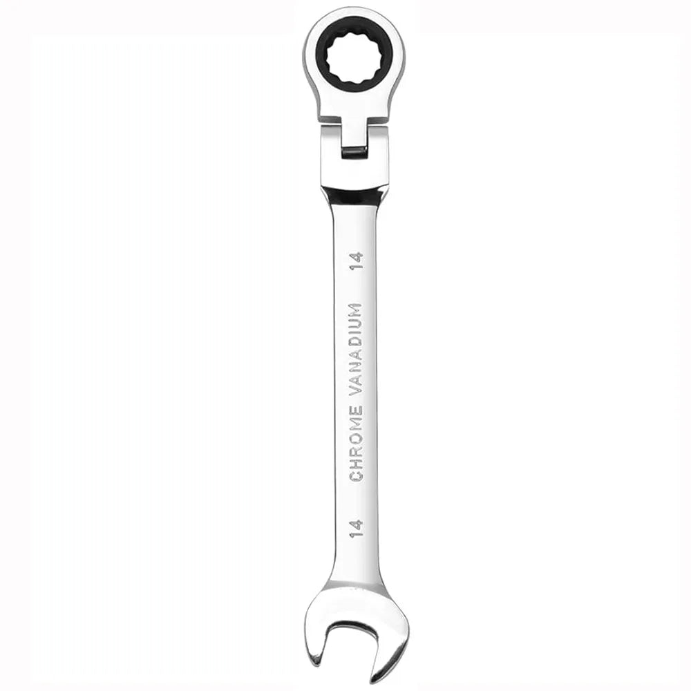 Dual Head 72-Tooth Ratchet Wrench Quick Release 6–22mm CR-V