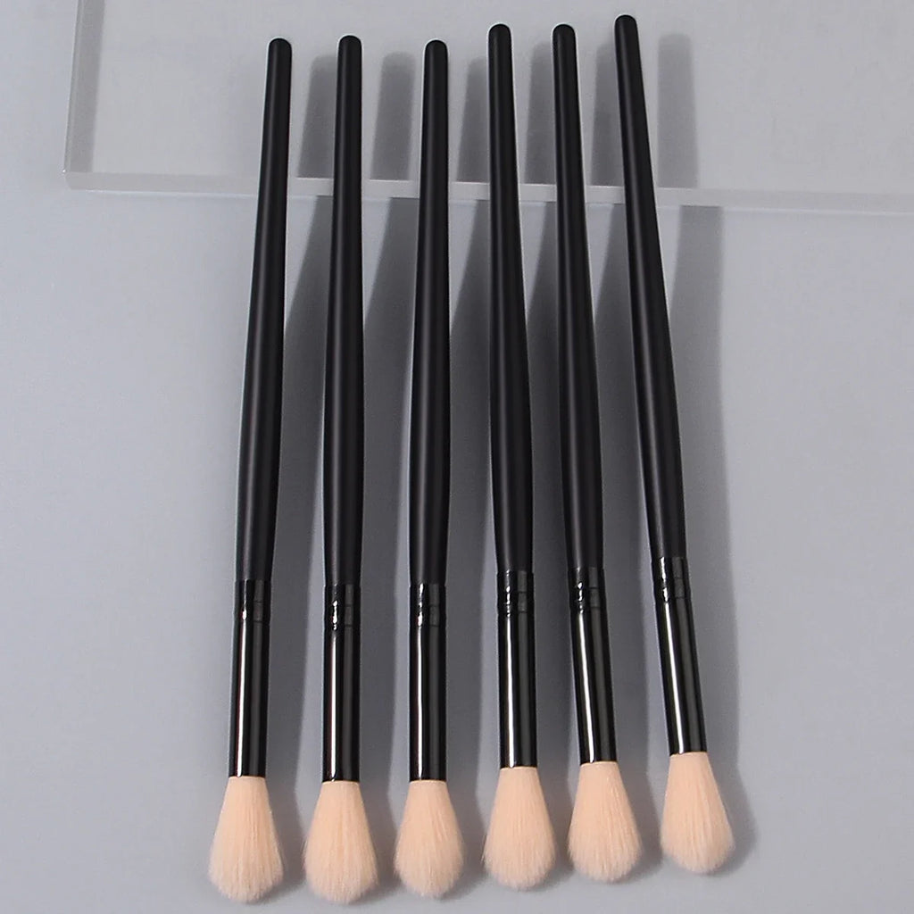Champagne Makeup Brush Set – Highlight, Eyeshadow & Contour
