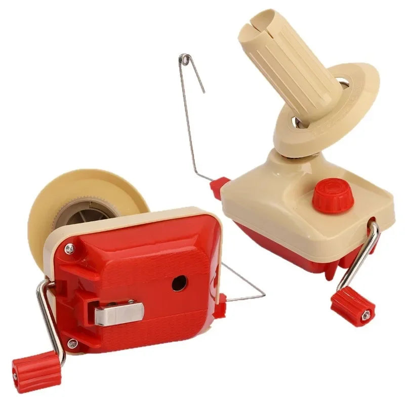 Manual Yarn Ball Winder – Wool Winding & Thread Spool Tool