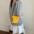 Korean Mini Crossbody Phone Bag | Nylon Casual Commuter Bag