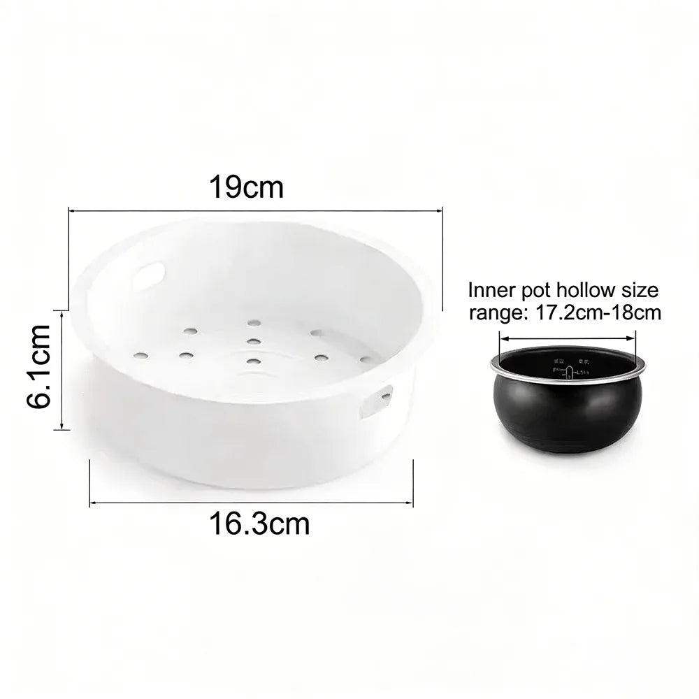 Universal Rice Cooker Steaming Basket & Rack | Multi-Size