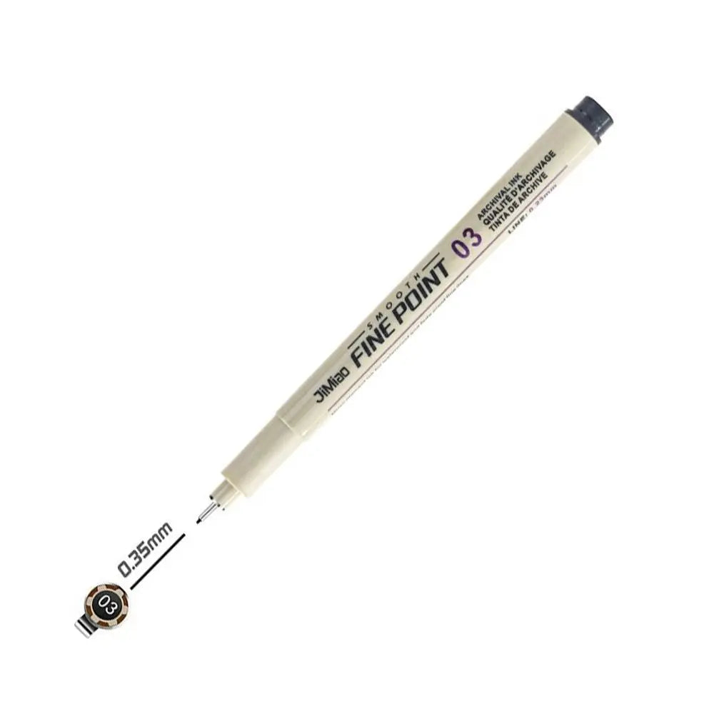 Micron Pigment Liner Pen – Fine Line Hook Art Drawing Pen