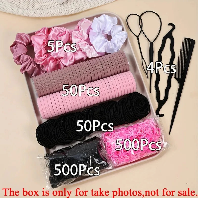 1109-Pc Women's Hair Accessories – Scrunchies, Bands & Headbands