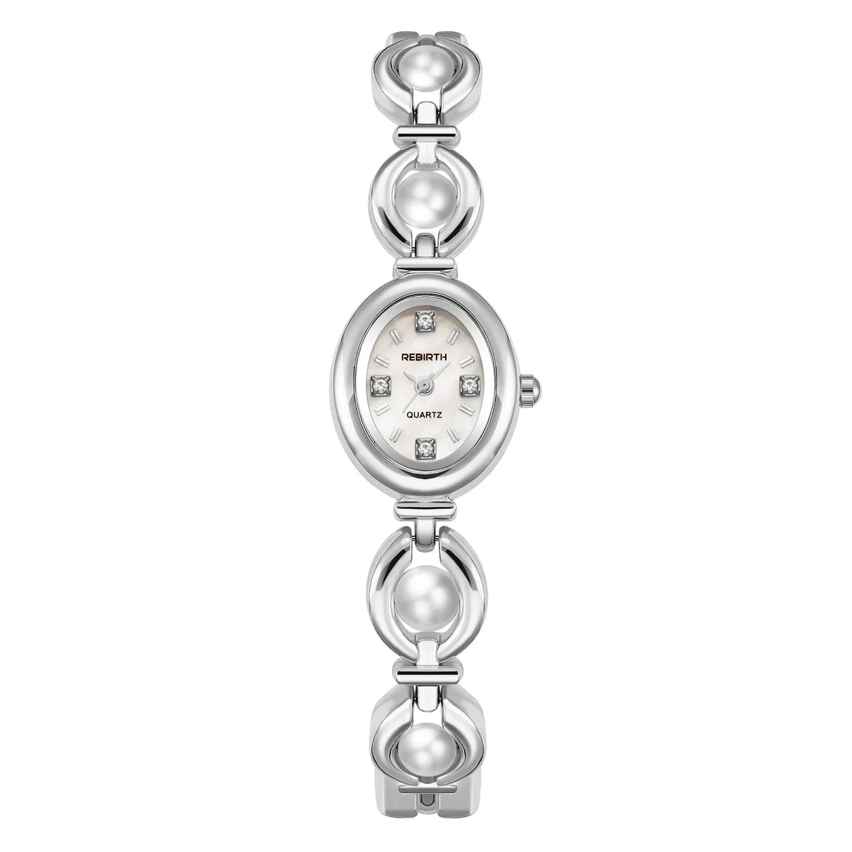 REBIRTH Stainless Steel Quartz Watch – Minimalist Style