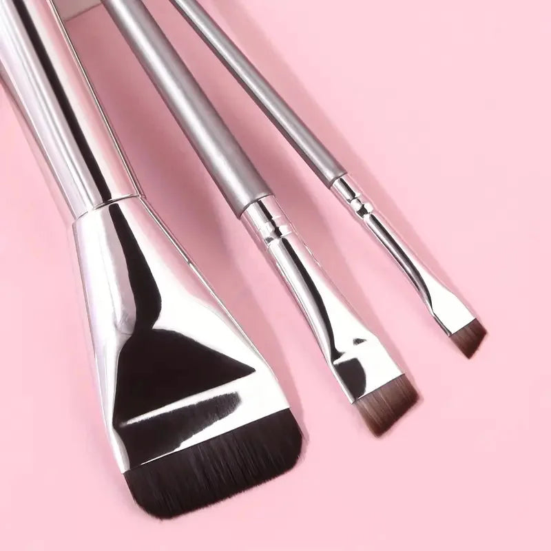 Ultra Thin Foundation & Blade Concealer Brush Set – 3pcs