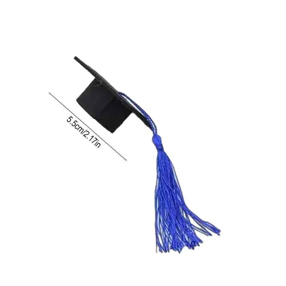 Mini Felt Graduation Cap Tassel Set – DIY Party Decor