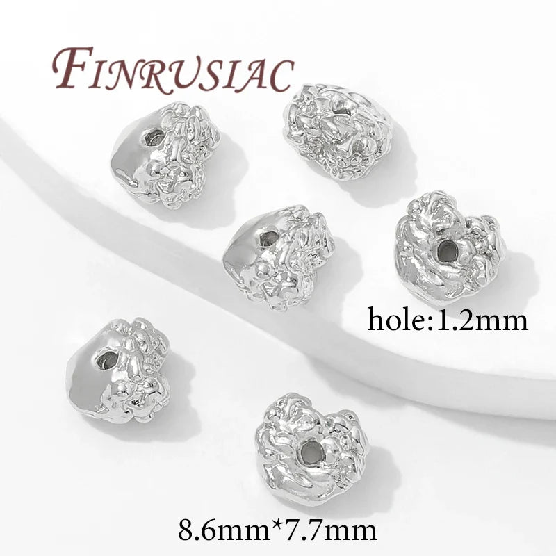 Baroque 18K Gold Plated Spacer Beads | DIY Jewelry Making