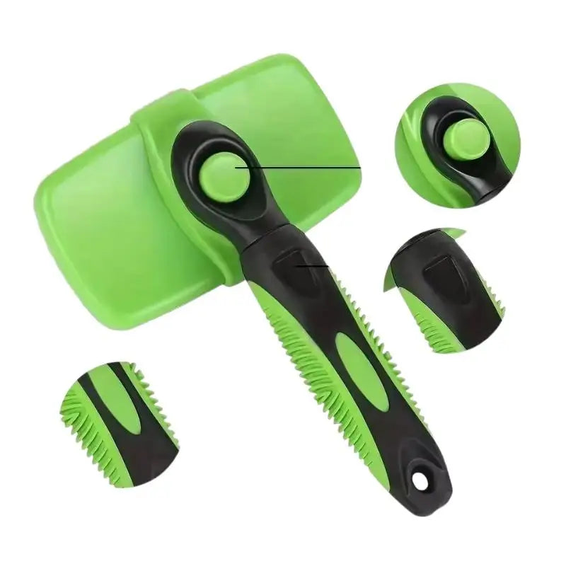 Self-Cleaning Deshedding Comb for Dogs & Cats