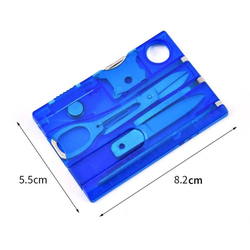 12-in-1 Ultra Thin Multi-Tool Card EDC Pocket Gadget