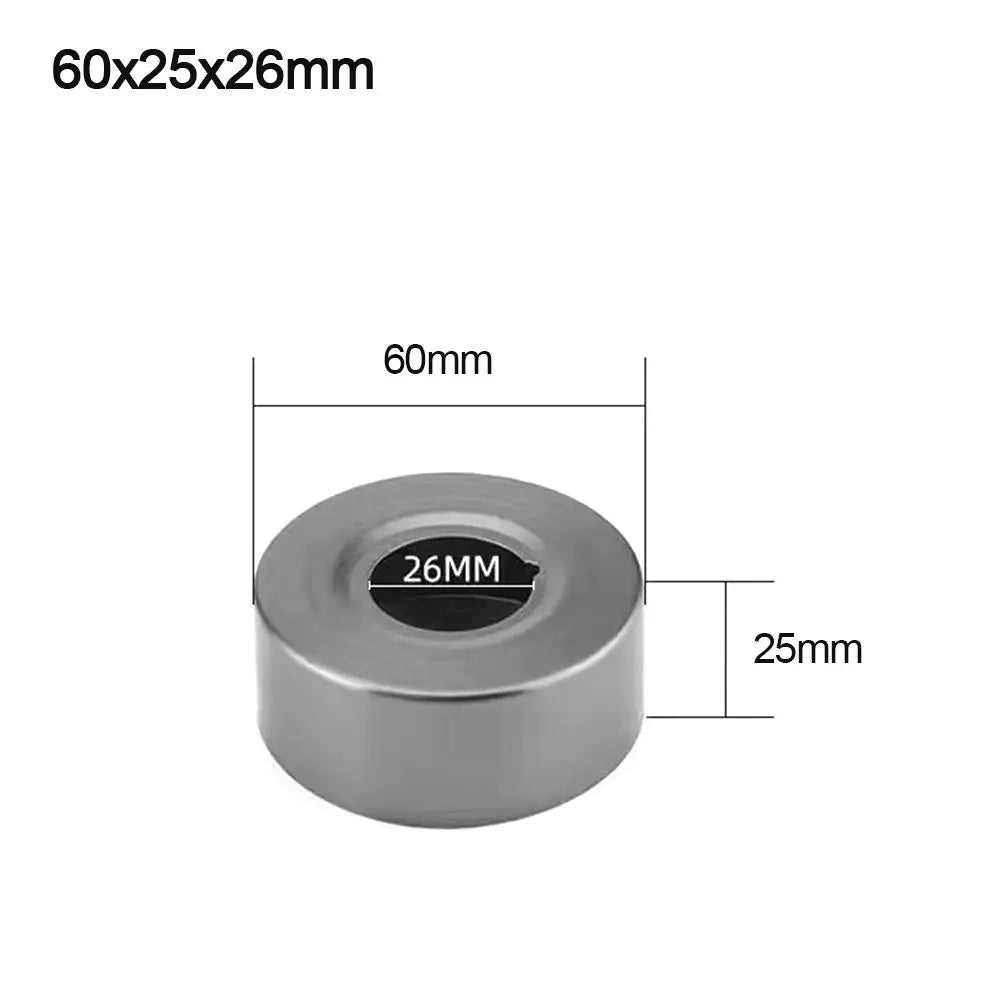 Round Stainless Steel Pipe Cover – Faucet Decorative Cap
