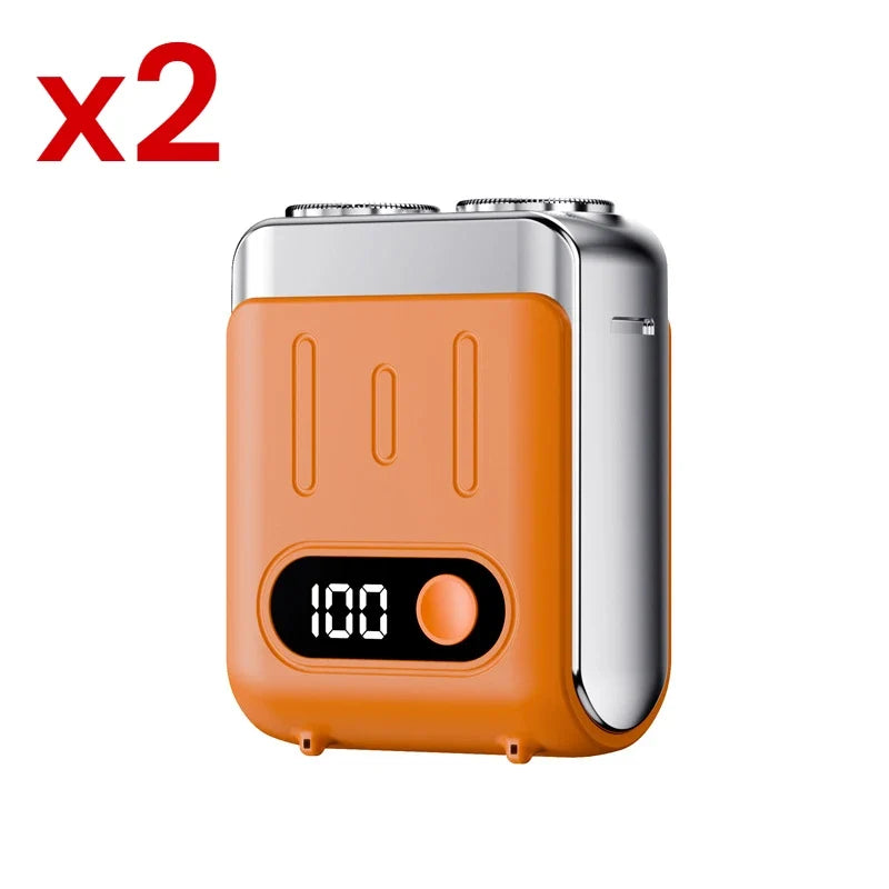 S7 Mini Portable Electric Shaver for Men – LED Display