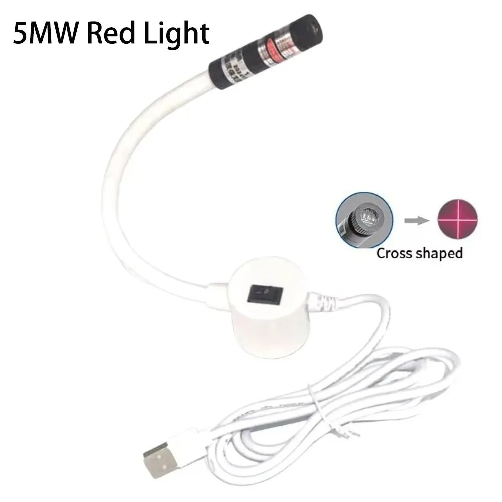 Magnetic Quilting Laser Light – USB Sewing Guide Dot Cross Line