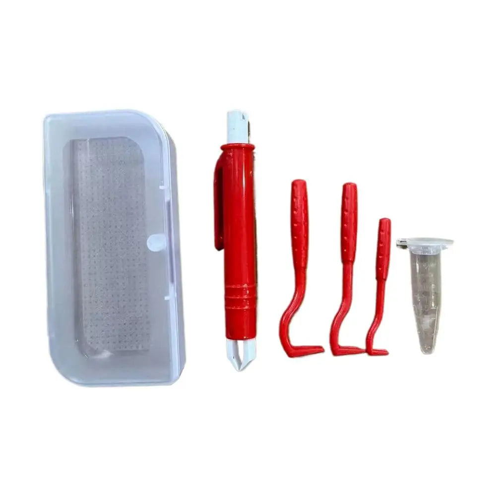 Pet Tick & Flea Remover Tweezers Set – Dogs, Cats & Livestock