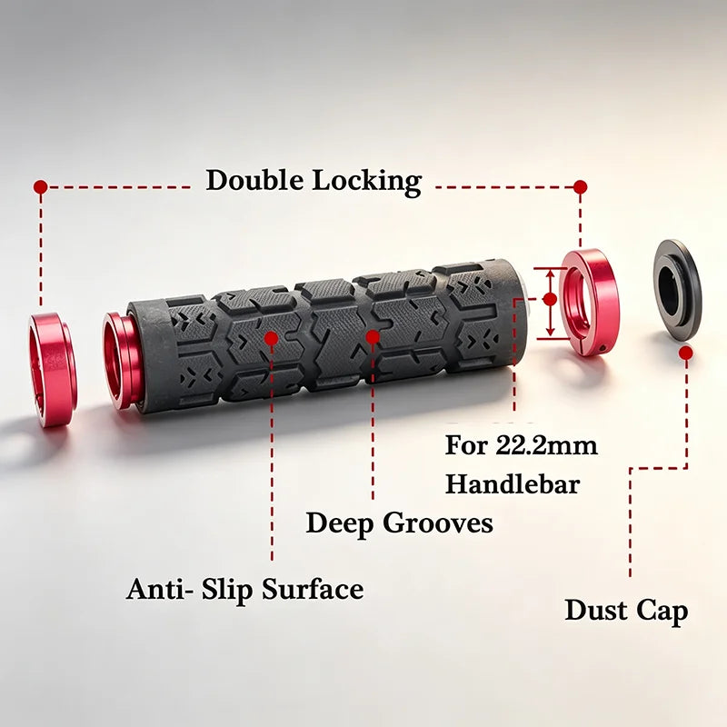 ODI Double Lock-On MTB Handlebar Grips – BMX & DH Bicycle