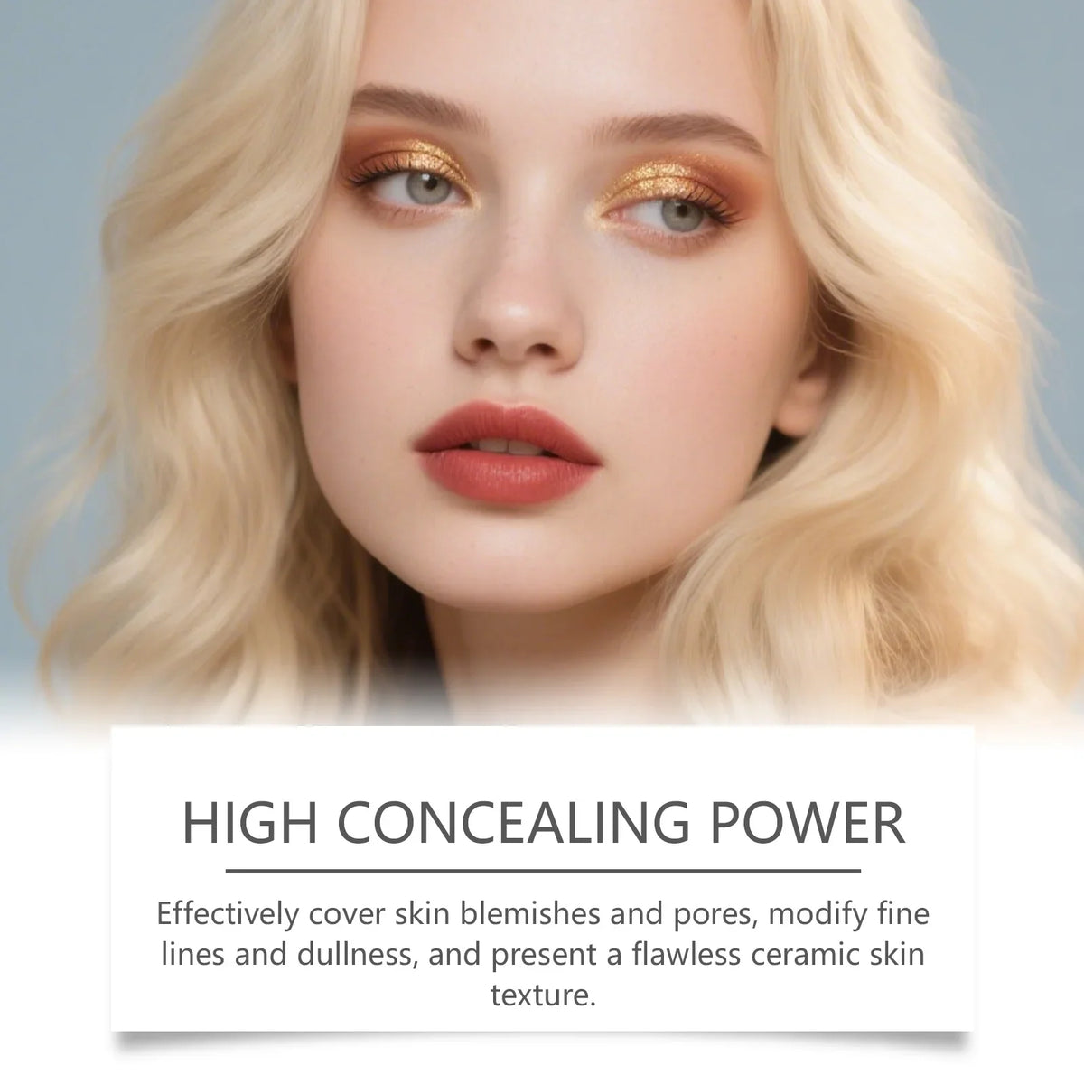 OceAura Color-Changing Foundation Stick – Ivory White Matte
