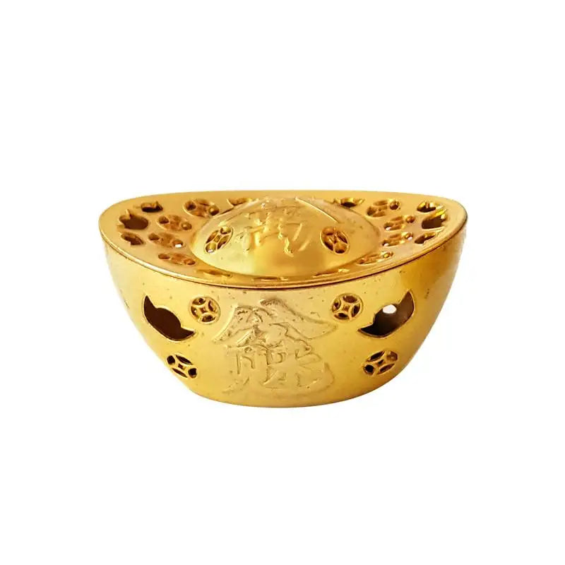 Alloy Hollow Incense Burner – Zen Aromatherapy & Tea Décor