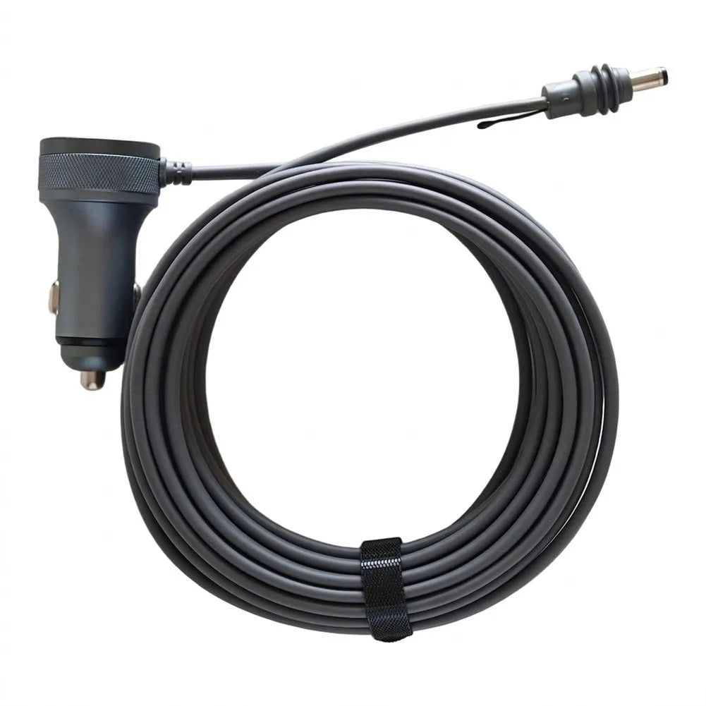 Starlink Mini 12V–24V DC Power Cable with USB & Voltmeter