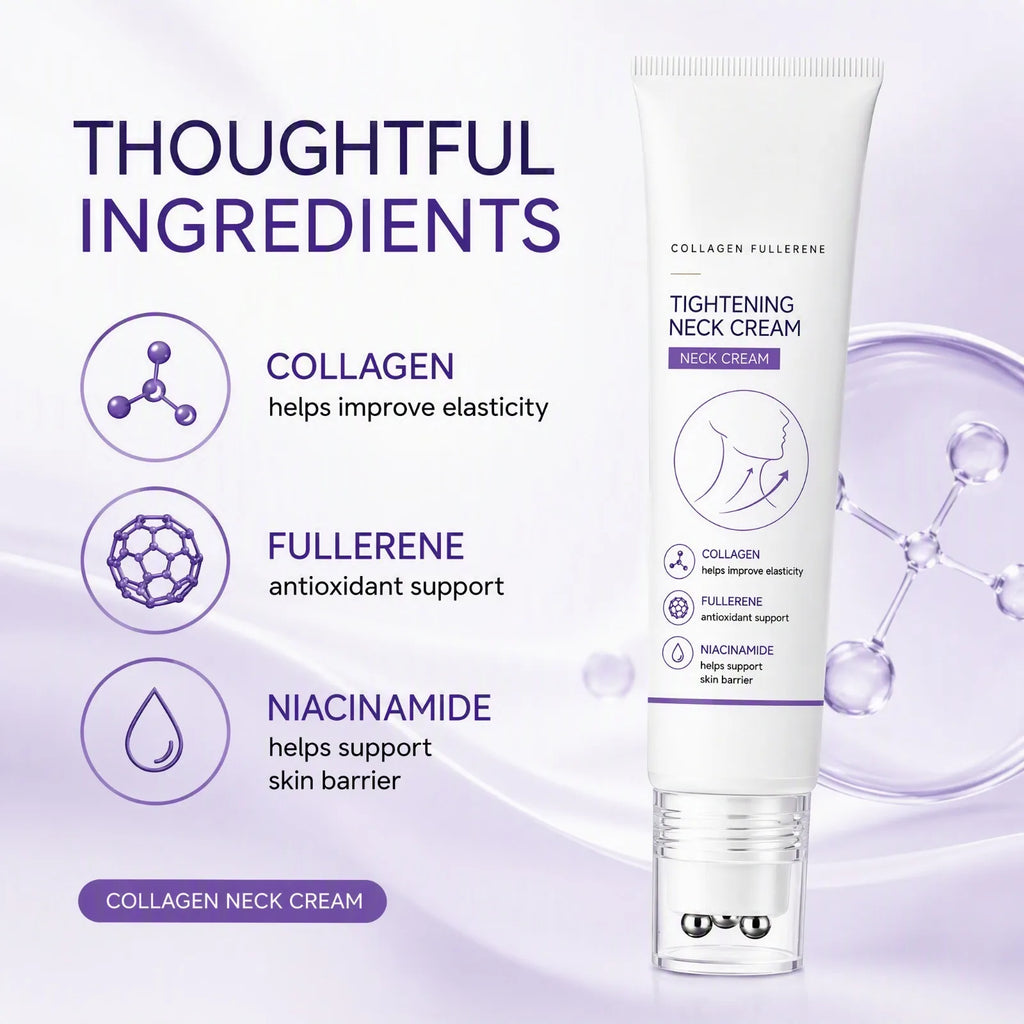 Fullerene Collagen Neck Cream – Hydrating Neck Skincare