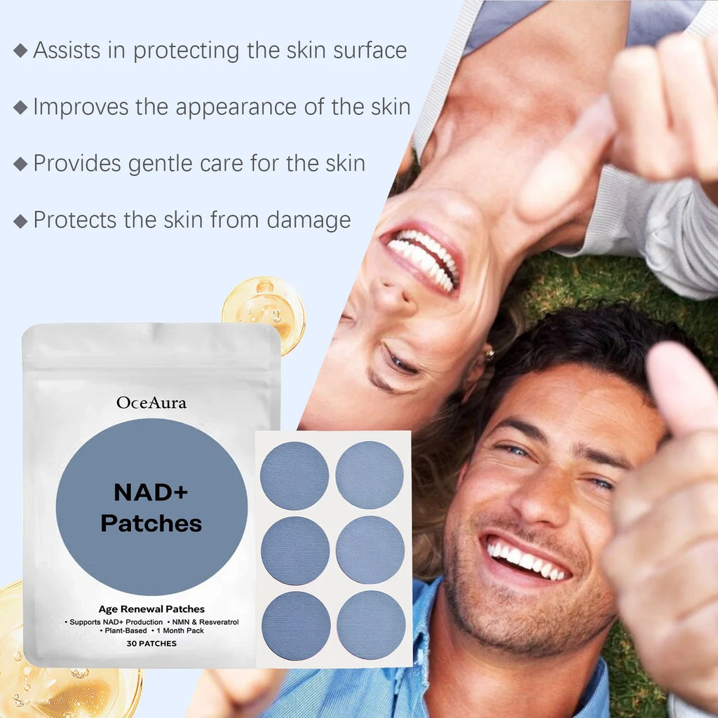OceAura Age Renewal Body Patches – Moisturizing Skin Care 30pc