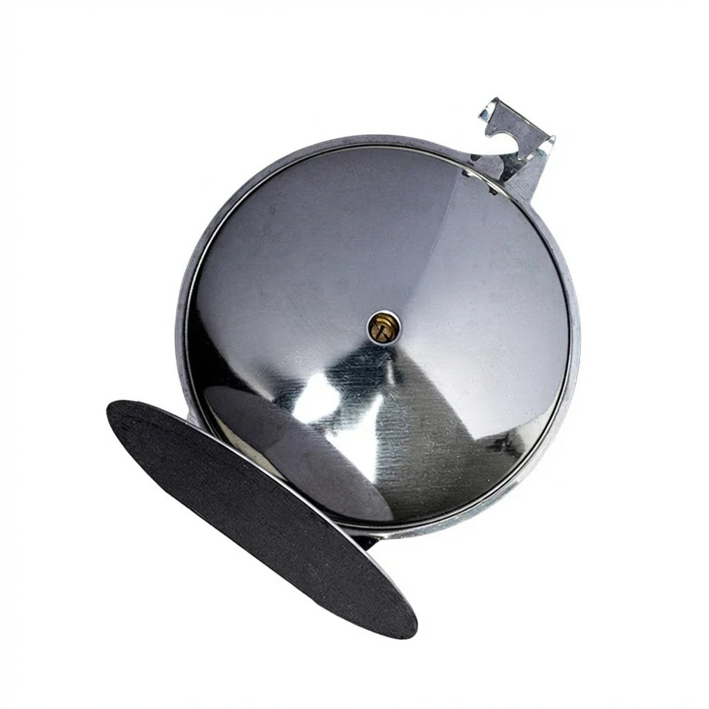 Stainless Steel Oven Thermometer 0–400°C Large Dial | Hang or Stand