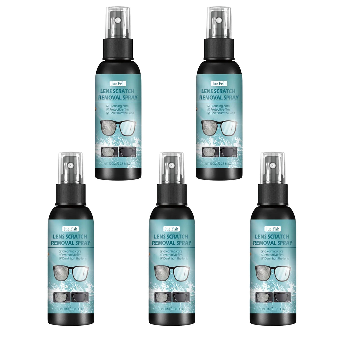 Eyeglass Lens Cleaner & Scratch Removal Spray 100ml