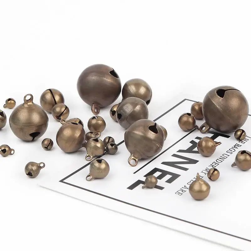 Mini Copper Jingle Bells 5–50PCS | 6–25mm DIY Craft Bells