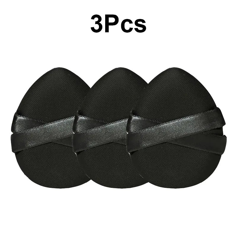 Dual-Sided Leather Makeup Sponge Puff | Dry Wet Air Cushion
