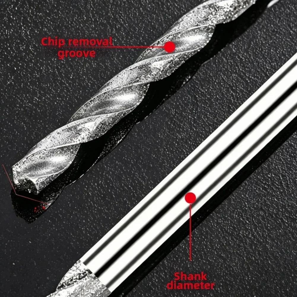 Carbide Drill Bits for Jade Stone Jewelry 0.8–4mm | 5/10 PCS