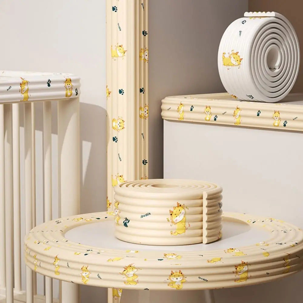 2m Baby Safety Edge Guard Strip – Cartoon NBR Cushion Protector
