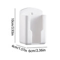 Wall Mount Remote Control Holder – No-Drill Adhesive Storage Box