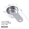 Stainless Steel Measuring Spoons | Hanging Kitchen Baking Tool
