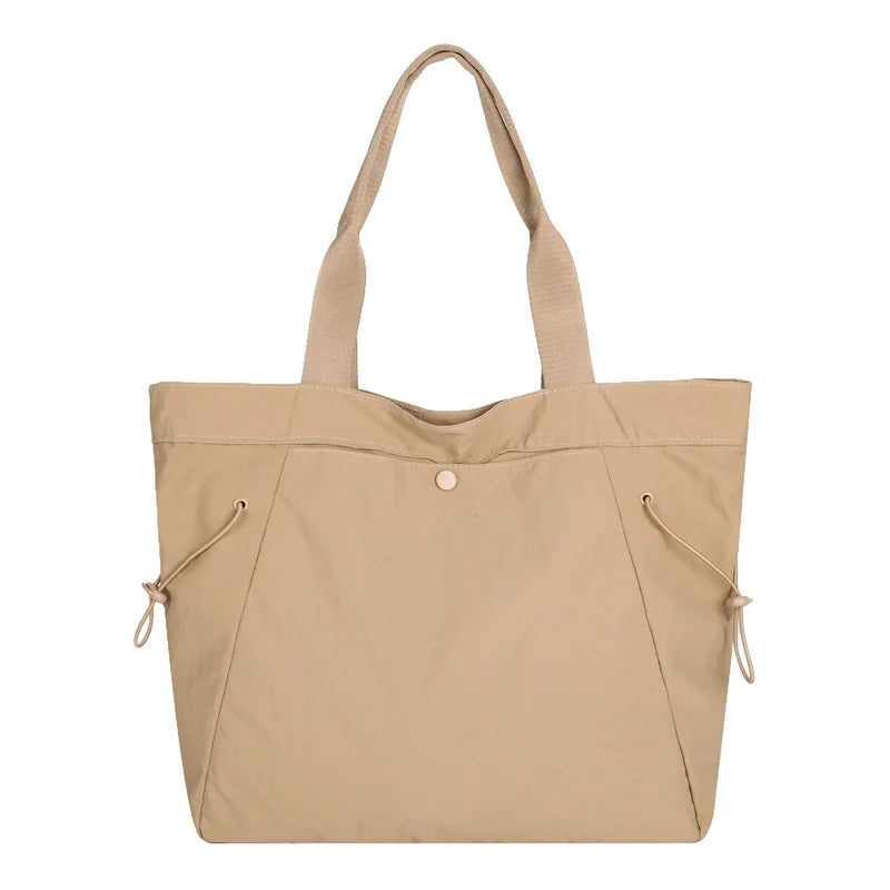 Women's Large Capacity Lightweight Nylon Tote Shoulder Bag